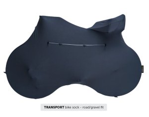 DS COVERS Fahrrad-Socke TRANSPORT RACE/GRAVEL  schwarz