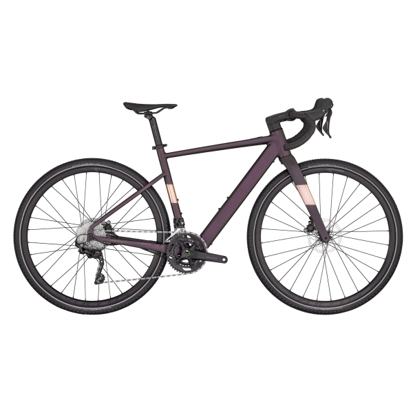 Scott Contessa Speedster Gravel eRIDE 25 - Burgundy Purple - L