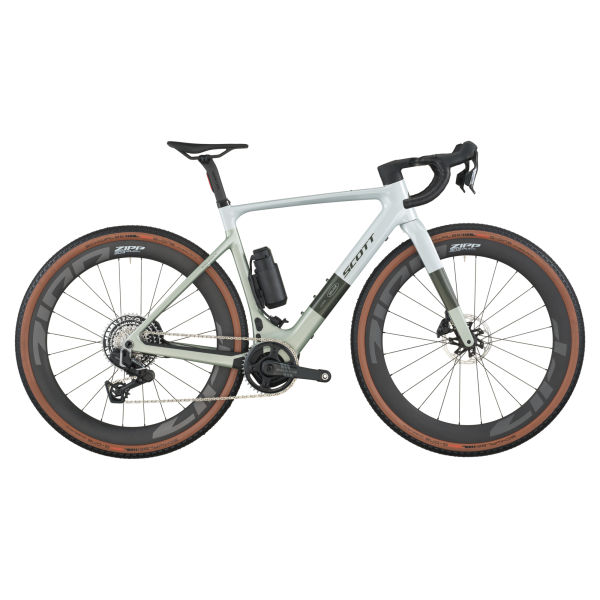 Scott Solace Gravel 10 - pale green/beluga grey - XS