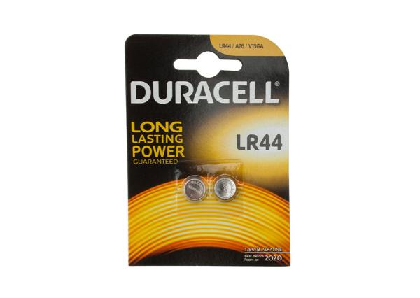 Duracell Batterie LR44 Alkaline 1,5V 1 Set = 2 St&uuml;ck