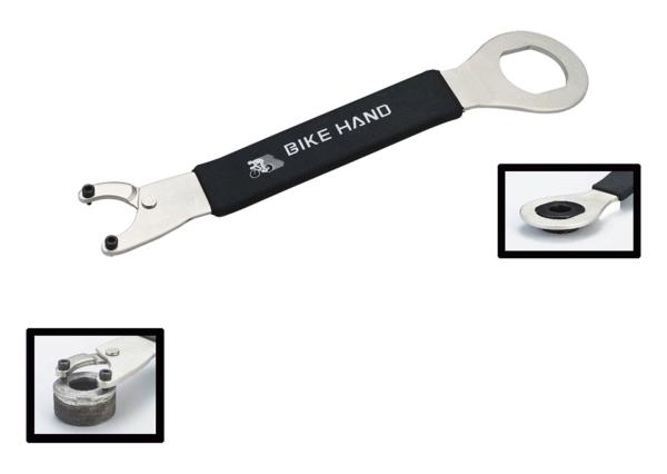 BikeHand 36mm Ringschl&uuml;ssel- und Zapfenschl&uuml;ssel-Set