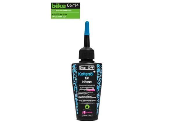 Muc-Off Wet Lube 50ml Flasche Kettenschmiermittel f&uuml;r nasse Bedingungen