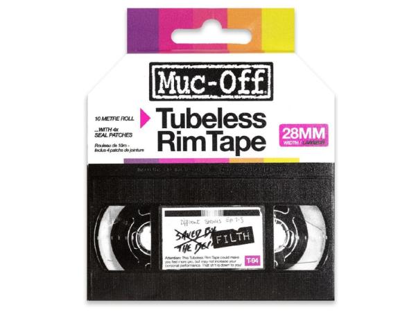 Muc Off Rim Tape 10m Roll, pink, 28