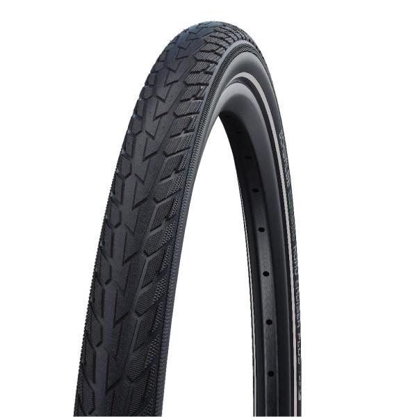 Schwalbe ROAD CRUISER PLUS 28x2.00 (50-622) Draht Active Line GREEN Black+Reflex