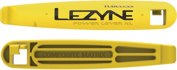 LEZYNE Reifenheber POWER LEVER XL Tubeless - gelb VE 2-St&uuml;ck