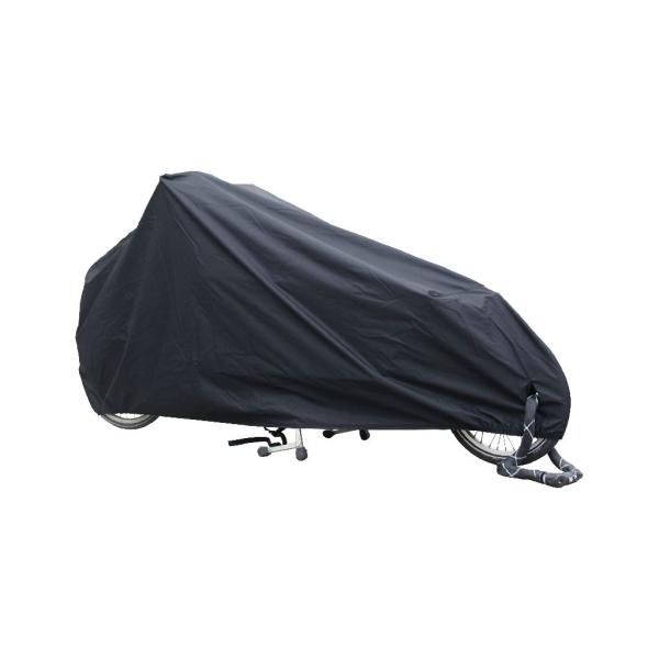 DS Covers Cargo bike cover f&uuml;r einspuriges Cargobike mit verbautem Regenverdeck