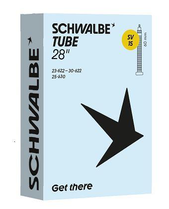 Schwalbe Schlauch SV15 28�� 23/30-622/630 IB 60mm Gewicht: ca. 105g (Herst.-Nr. 10463203)