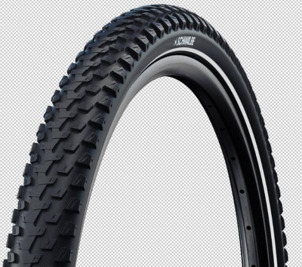 Schwalbe MARATHON PLUS MTB 29x2.60 (65-622) Draht Performance Line Smart Guard Twin Skin ADDIX Black+Reflex
