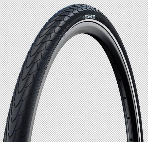 Schwalbe MARATHON RACER 28x1.20 700x30C (30-622) Draht Performance Line ADDIX GREEN Black+Reflex