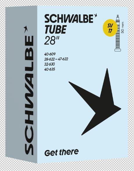 Schwalbe Schlauch Nr. 17 28�� (SV50mm)
