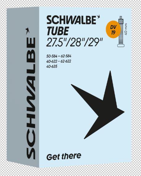 Schwalbe Schlauch Nr. 19 27,5��-29�� (DV40mm)
