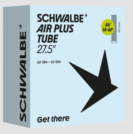 Schwalbe Schlauch Nr. 14AP 27,5�� AIR PLUS (AV40mm)