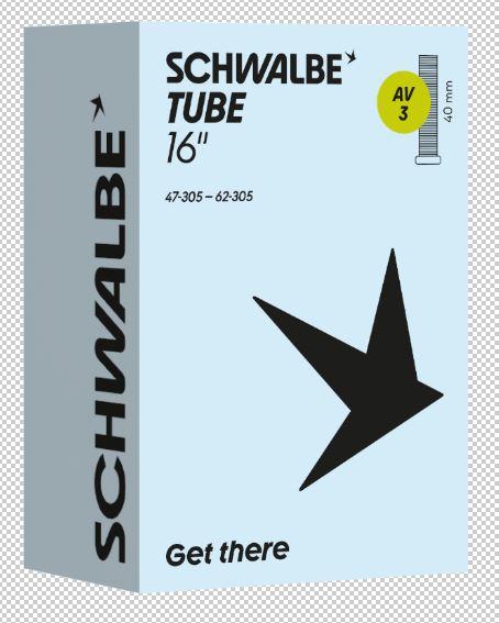 Schwalbe Schlauch Nr. 3 16�� (AGV40mm)
