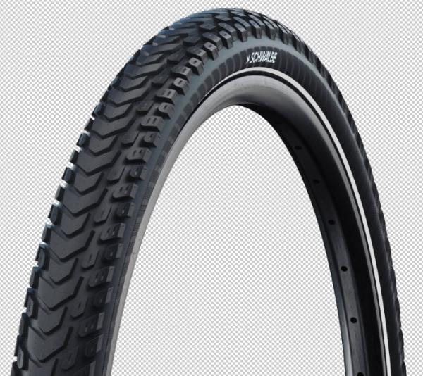 Schwalbe MARATHON MONDIAL 28x1.75 (47-622) Draht Performance Line  ADDIX GREEN Black+Reflex