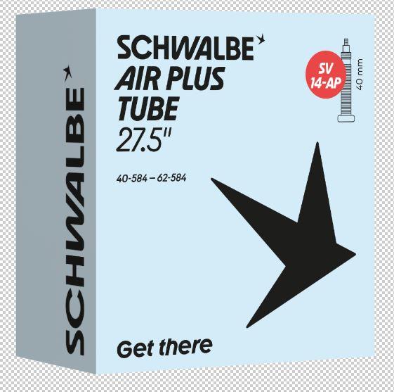 Schwalbe Schlauch Nr. 14AP 27,5�� AIR PLUS (SV40mm)