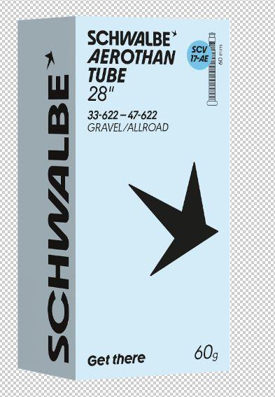 Schwalbe Schlauch SCV17-AE AEROTHAN, TPU 33/47-622 IB 60mm