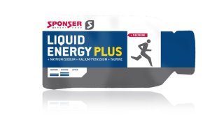 Sponser Liquid Energy Plus Gel 40x 35g Sachets Aroma: Neutral mit Koffein