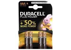 Duracell Batterien PLUS POWER AAA 4Stk.