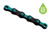 KMC Kette DLC12 126L/Box Waxed 12-fach Black/Celeste